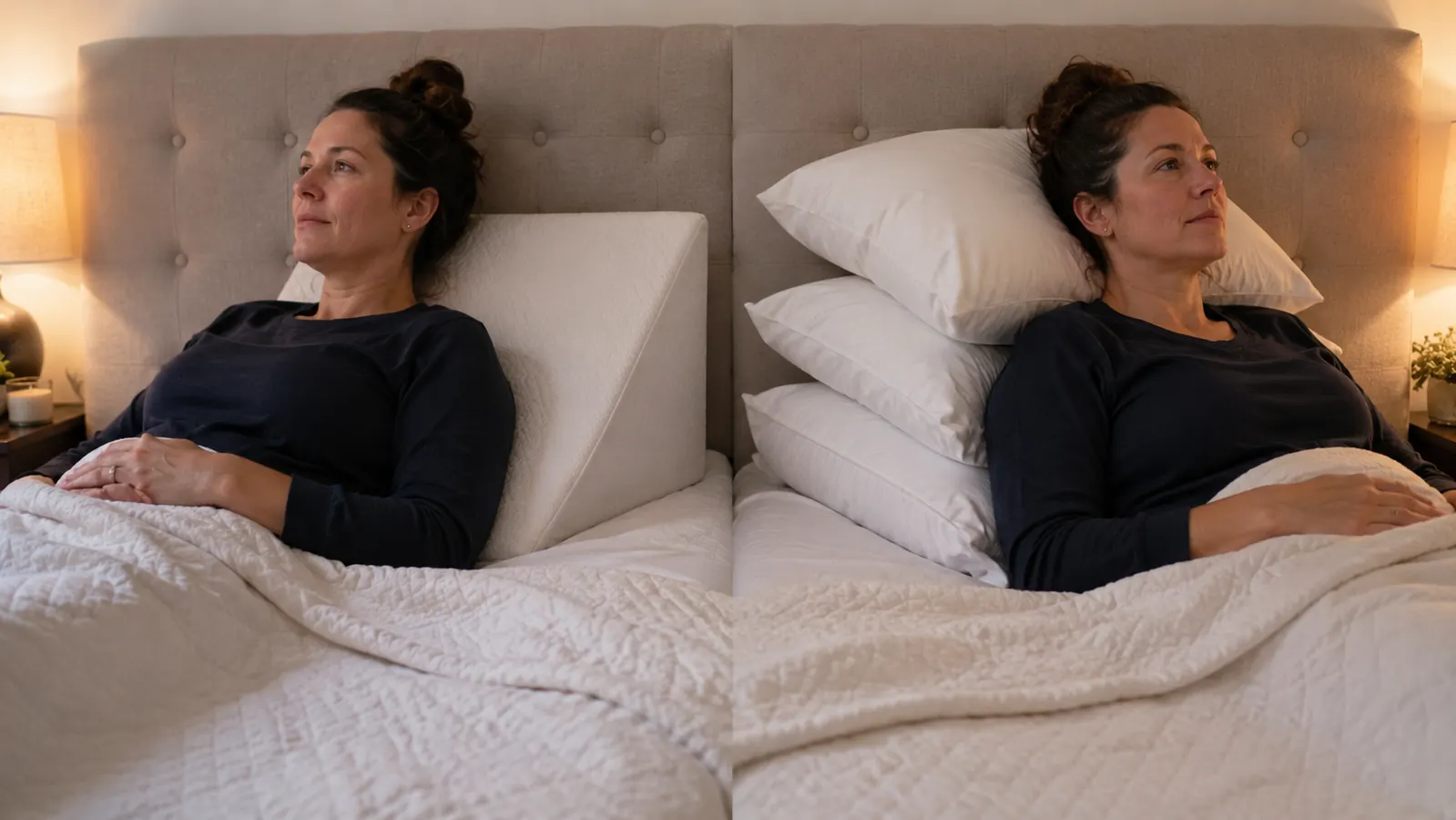Kolbs Wedge Pillow vs Stacking Extra Pillows